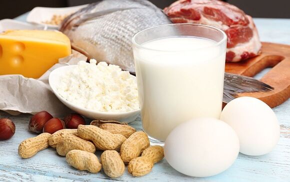 ételek fehérjetartalmú étrendhez
