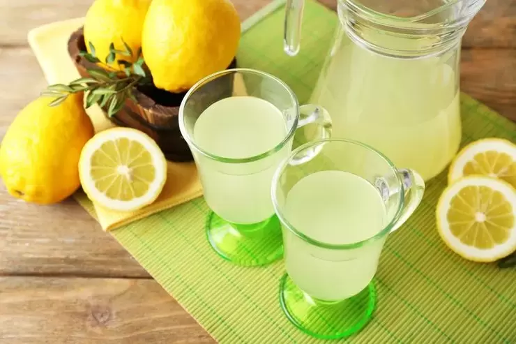 citromos víz ivóvízhez